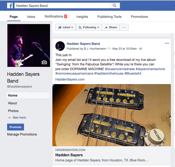 HSB Email Sign Up promo